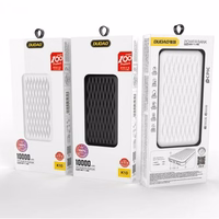 Portatīvais lādētājs Dudao "K10" Melns 10000mAh (2xUSB / 1xType-C / 2A)