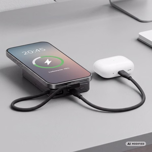 Kruger&Matz ārējais akumulators, 10000 mAh, Li-Polymer, QC un PD, CCC sertifikāts Āzijas valstīm