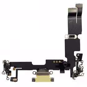 Flex priekš iPhone 14 Plus priekš charging connector ar microphone Dzeltens used ORG