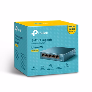TP-Link 5 portu 10/100/1000Mbps galddatora tīkla slēdzis