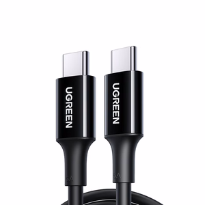 Ugreen US300 USB-C / USB-C 480Mb/s 5A 2m kabelis - melns