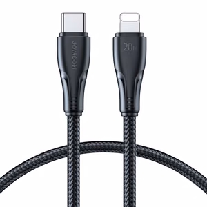 Joyroom Surpass Series A11 Lightning / USB-C 20W 1.2 m кабель - чёрный