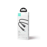 Joyroom Surpass Series A11 Lightning / USB-C 20W 1.2 m kabelis - melns