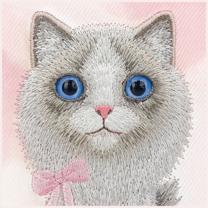 Nimmy Big Eyed Pet 2.0 Kaķa viedtālruņa apvalks iPhone 17 - rozā