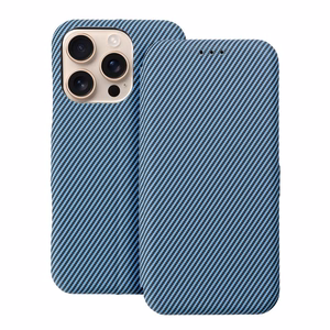 FOLIO Sānu magnētiskais grāmatas apvalks IPHONE 14 PRO MAX zils