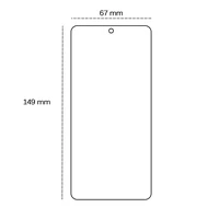 Tempered glass 2,5D for Motorola ThinkPhone 25
