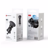 FORCELL F-GRIP MagElite magnētiskais auto turētājs ventilācijas atverei melns