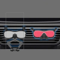 Gravity viedtālruņa automašīnas turētājs ventilācijas režģim ar gaisa atsvaidzinātāju, melns (YC06)