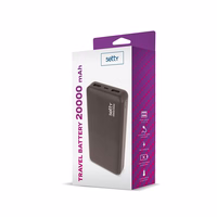 Setty power bank 20000 mAh SPB-20 melns