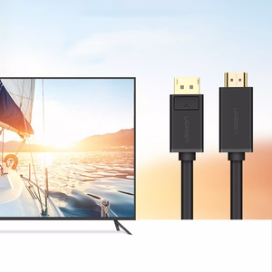 Ugreen vienvirziena DisplayPort uz HDMI kabelis 4K 30Hz 32 AWG 1.5m melns (DP101 10239)