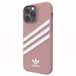 Adidas OR Formēts apvalks PU iPhone 13 Pro Max - rozā