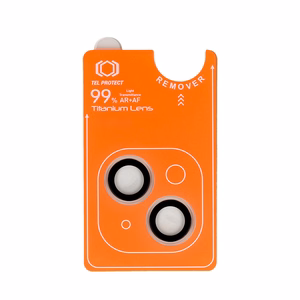 Tempered glass Tel Protect Titanium Lens 99% AR on camera for Iphone 13/13 Mini transparent (lens 2 pcs)