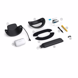 BoboVR P4U galvas siksna ar akumulatoru PICO 4 Ultra un Ultra Enterprise - balta un melna krāsa