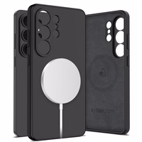 Tech-Protect Silikona MagSafe Maciņš for Samsung Galaxy S26 Ultra - melns