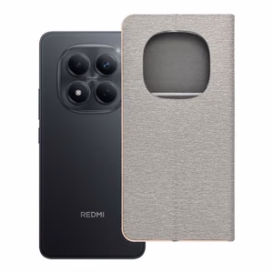 Flip case for Xiaomi Redmi Note 15 Pro 5G Luna Book Gold silver