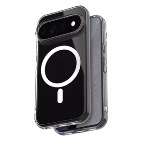 Crong Hybrid Clear Magnetic MagSafe aizsargvāciņš Google Pixel 11 Pro XL, caurspīdīgs