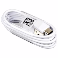 Samsung EP-DN930CWE USB-A – USB-C 3A kabelis 1.2m (lielapjoma – aizvietojošs iepakojums) – balts