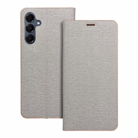 LUNA Book Gold viedtālruņa apvalks SAMSUNG A16 5G sudraba