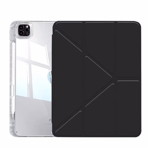MACHINO TAB maciņš iPad Pro2/3/4 11" 2020/2021/2022 un iPad Air 4/5 10.9" un iPad Air 11" (2024) melns