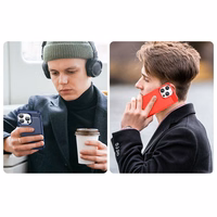 Karboniskais apvalks iPhone 14 Pro Max - gelas aizmugurējais pārklājums, zilas krāsas