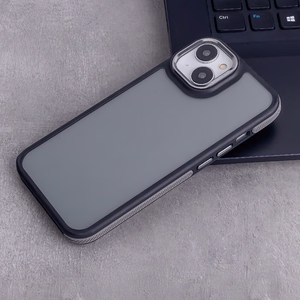Crystal Black viedtālruņa apvalks Samsung Galaxy M15 5G pelēks