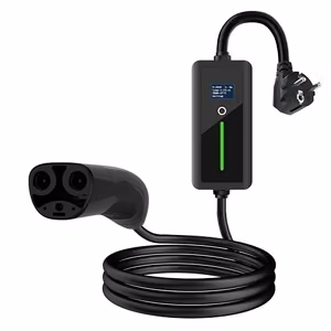 EV Lādētājs priekš TESLA NACS - Schuko (220V), 8-16A, 3.5kW, 1-phase, 5m
