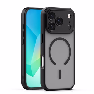 Mag Matt maciņš iPhone 17 Pro Max 6,9'' melns