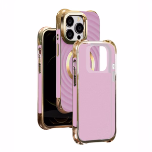 Circle Glam Magnētiskais viedtālruņa apvalks iPhone 13 Pro 6,1" violets
