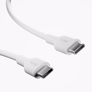 Puro Daily Prolite 45W USB-C USB-A Power Delivery lādētājs ar USB-C kabeli - balts