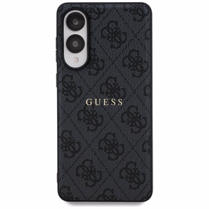 Чехол Guess 4G Ring Classic Logo MagSafe для Samsung Galaxy S25 Edge - чёрный