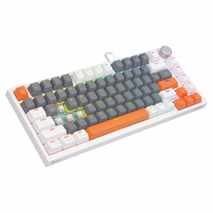 Savio ASTRAL balts JADE 3 COLOURS keyboard Gaming USB QWERTY US International