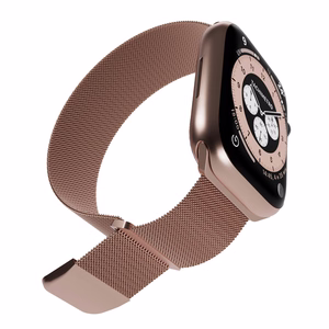 Ремешок Puro Milanese из нержавеющей стали для Apple Watch 38/40/41 мм - розовый