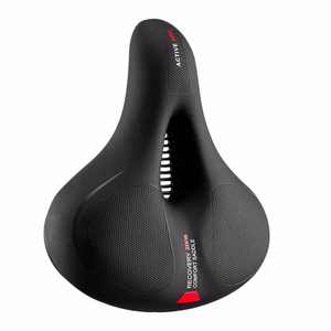 Rockbros AQ-6090R velosipēda sēdeklis - melns un sarkans