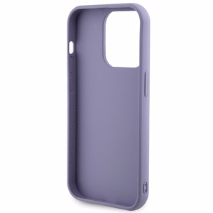 Guess Sequin Script Metal viedtālruņa apvalks iPhone 15 Pro Max - violets