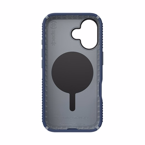 Speck Presidio2 Grip vāciņš ar MagSafe un ClickLock iPhone 16 tālrunim, Coastal Blue/Dust Grey