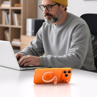 Tech-Protect MMR400 Lamano magnētiskais gredzens tālrunim - rozā zelts