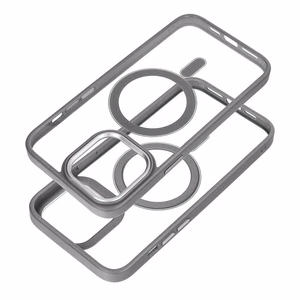 COLOR EDGE MAG COVER viedtālruņa apvalks saderīgs ar Magnētisko IPHONE 16 Pro titāna pelēka