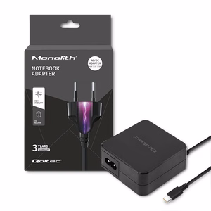 Qoltec 51027 lādētājs 65 W, USB-C PD