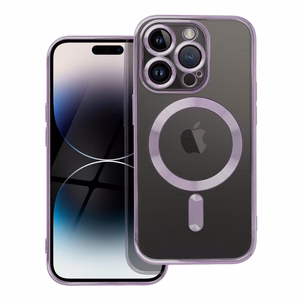 ELECTRO MAG COVER viedtālruņa apvalks ar MagSafe iPhone 14 Pro tumši violets