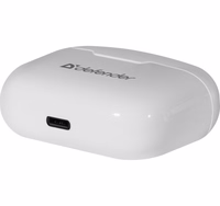 Bluetooth headphones TWINS 903 balts