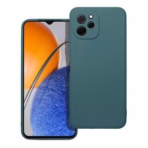 Matētais viedtālruņa apvalks HUAWEI Nova Y61 4G - zaļš (m)