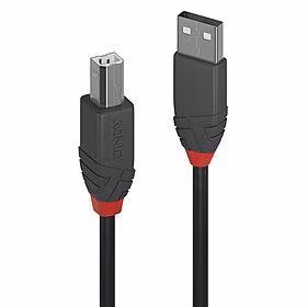 USB2 A-B kabelis 10m Anthra 36677 Lindy