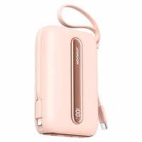 Portatīvais lādētājs Joyroom "JR-L012 Plus Colorful" rozā 20000mAh (22.5W)