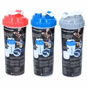 Dunlop sporta šeikera pudele ar ērtu aizdari, 550 ml