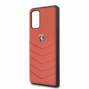 Ferrari cietais apvalks FEHQUHCS67RE S20+ G985 sarkans Heritage