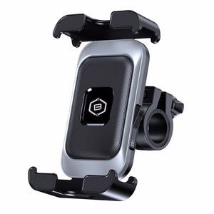 Blavec velosipēda turētājs BV-02 Velo stūrei (BV02-HSB) sudraba-melns