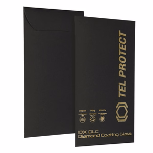 Tempered glass Tel Protect 10X HD DLC Diamond Coating paredzēts Iphone 17 Pro (envelope)