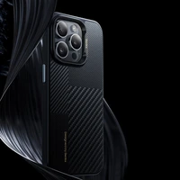 Benks Montage Magnētiskais Armor Pro Kevlar apvalks ar metāla rāmi 600D+1500D (MA62) iPhone 15 Pro Max melns (m)