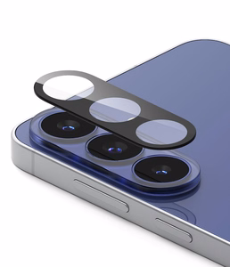Ringke Camera Full Cover rūdīta stikla kameru aizsargi modelim Samsung Galaxy S26 FE, 2 gab. – melni