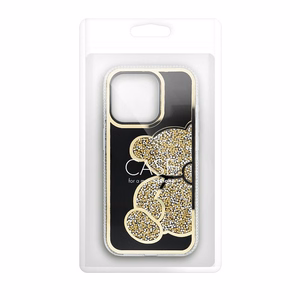 TEDDY BEAR viedtālruņa apvalks IPHONE 11 zelta